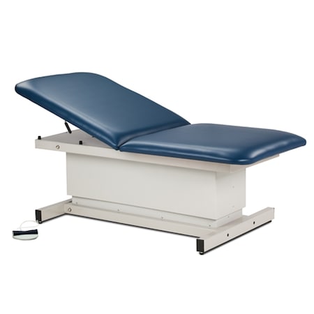 Shrouded XL Bariatric Power Table W/ Adj. Backrest Color: GunMetal